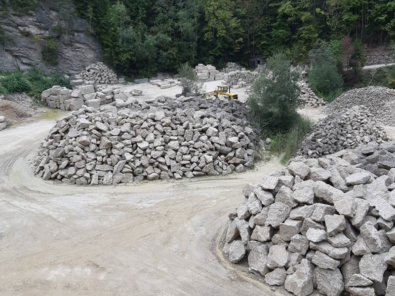 Bruchsteine Brannenburger Naturstein Nagelfluh Anton Feicht